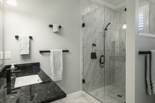 Granite Shower Installation in Topeka